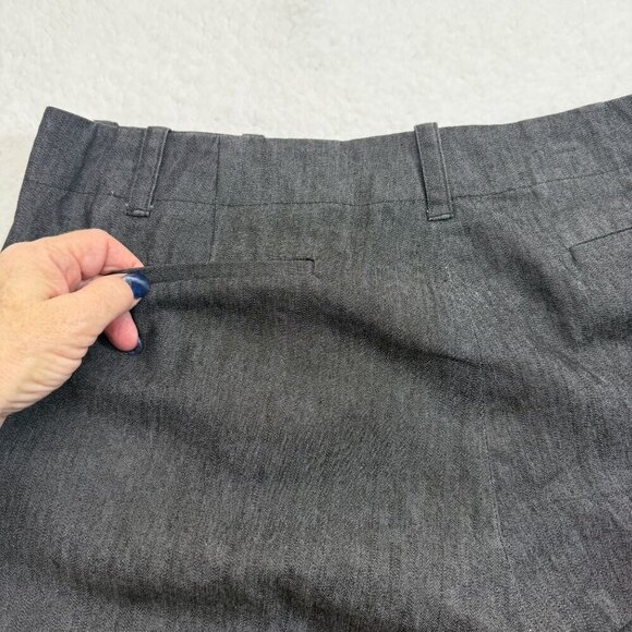 Sandro Sportswear Sailor Wide Leg Cropped Capri Pants Stretch Womens 14 Preppy - Picture 7 of 12